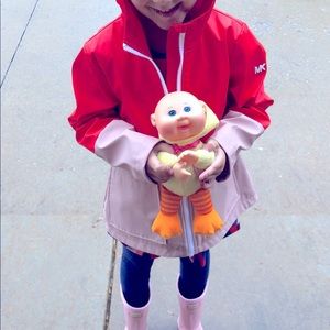 Michael Kors girl’s raincoat